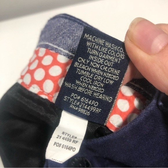 US Polo Assn Navy Cotton Shorts, size 16 - Picture 5 of 10